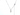 Silver Christian necklace with He Lives cross