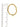 Risen Christ gold bead bracelet with “He Lives” message