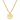 Custom Round Pendant Necklace